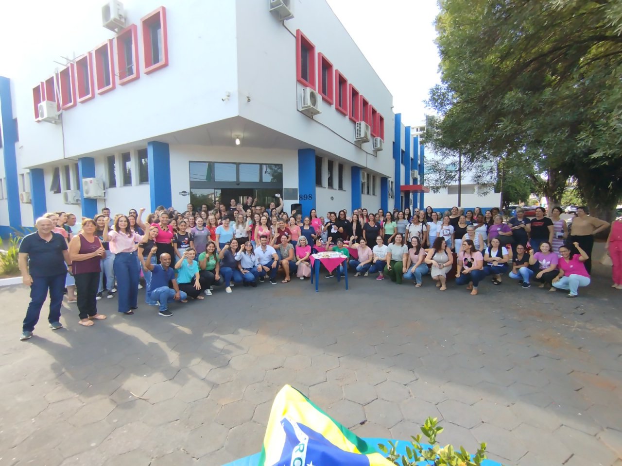 Programação homenageou as mulheres na Prefeitura de Palotina, na manhã desta sexta-feira.
Programação homenageou as mulheres na Prefeitura de Palotina, na manhã desta sexta-feira.