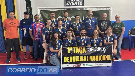 Na categoria mista, a equipe Misto Quente sagrou-se campeã